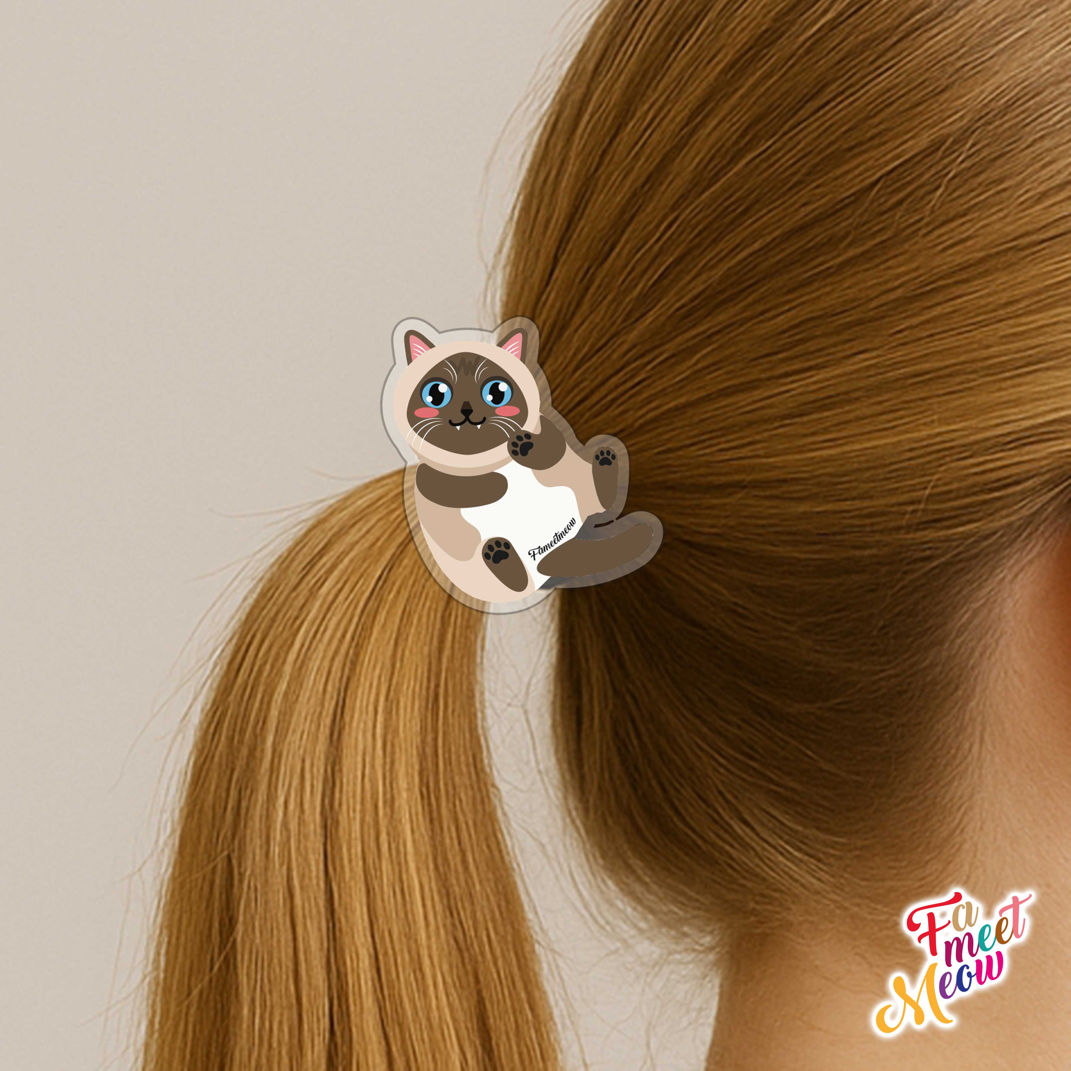 Hair Tie - Siamese