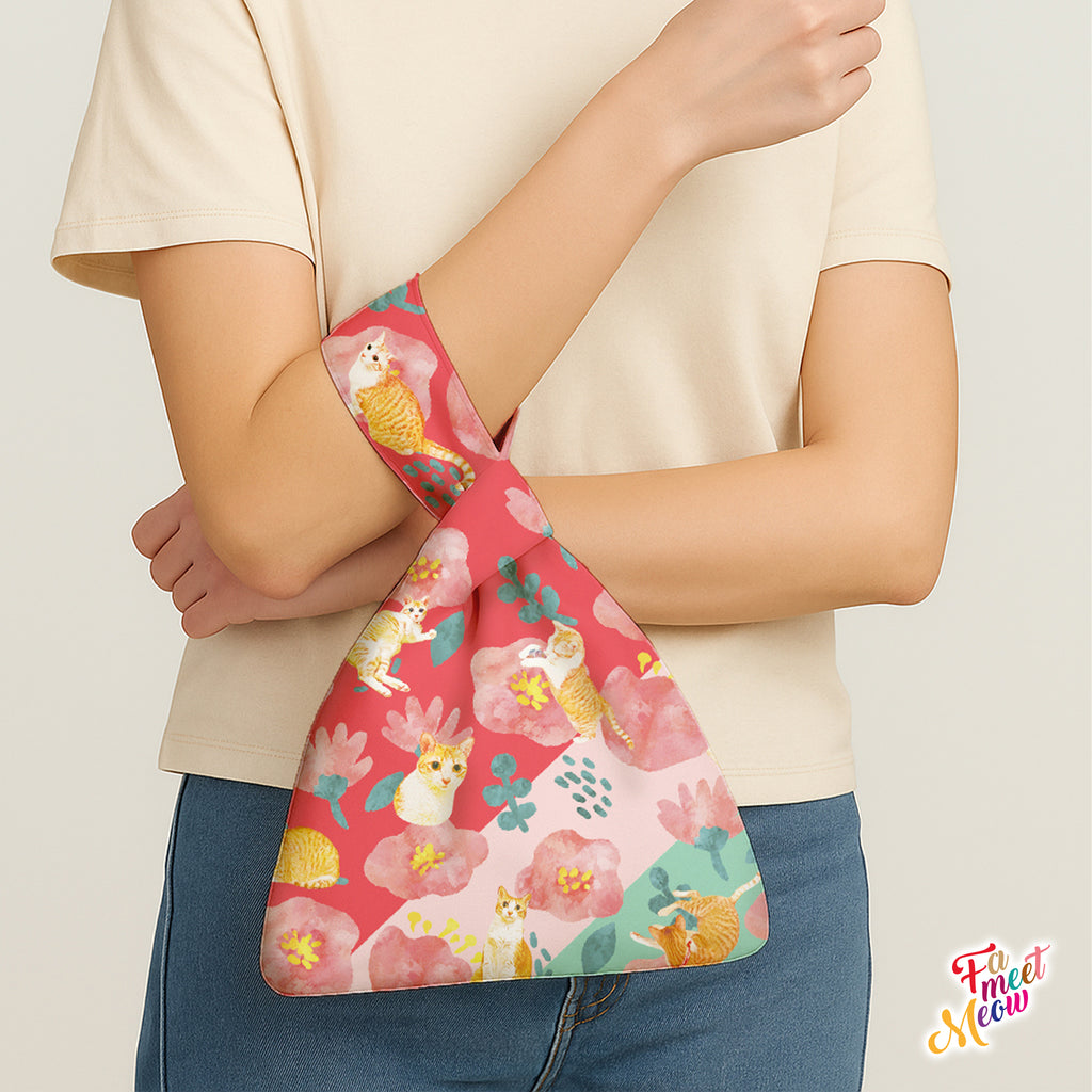 Knot Bag - Coneflowers UK