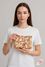 Load image into Gallery viewer, Medium Coin Pouch - Daisy in the sunset

