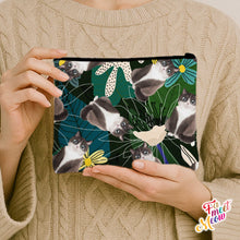 Load image into Gallery viewer, Medium Coin Pouch - Lotus
