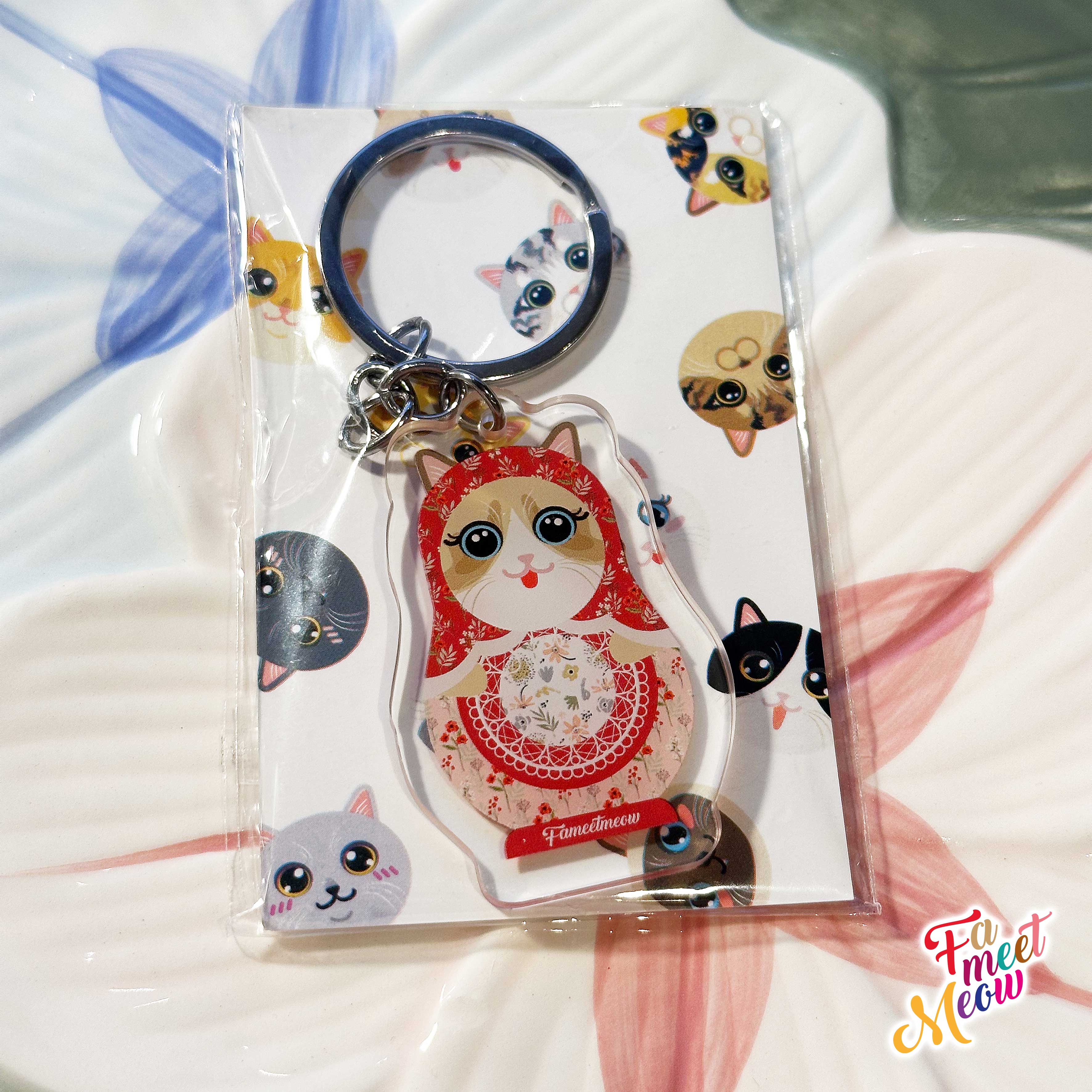 鎖匙扣 - Matryoshka 布偶