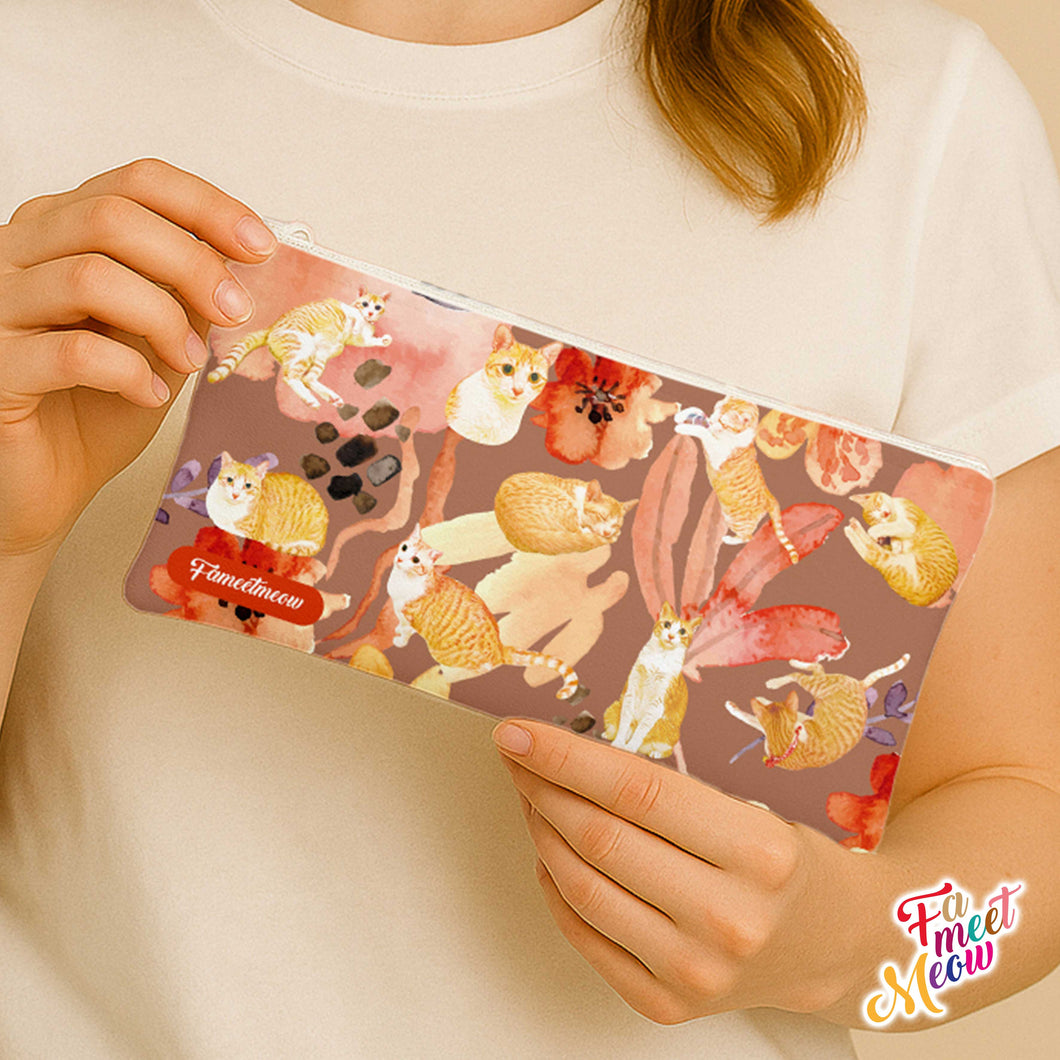 Pencil Case - Daisy in the sunset