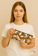 Load image into Gallery viewer, Pencil Case - Allium (Khaki)
