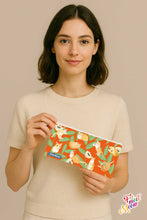 Load image into Gallery viewer, Pencil Case - Bamboo Leaves
