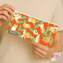 Load image into Gallery viewer, Pencil Case - Bamboo Leaves
