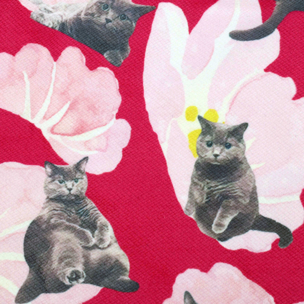 單肩袋 - British Shorthair (洋紅色)