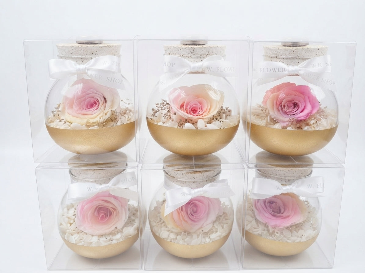 Little Wishful Glass - Rose Quartz Pink