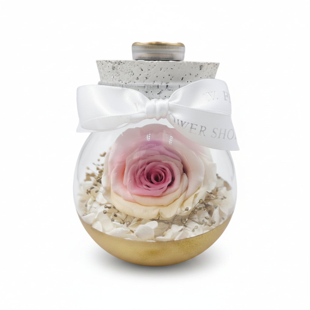 Little Wishful Glass - Rose Quartz Pink