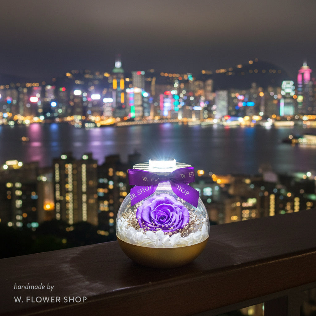 許願瓶 - 水晶紫
