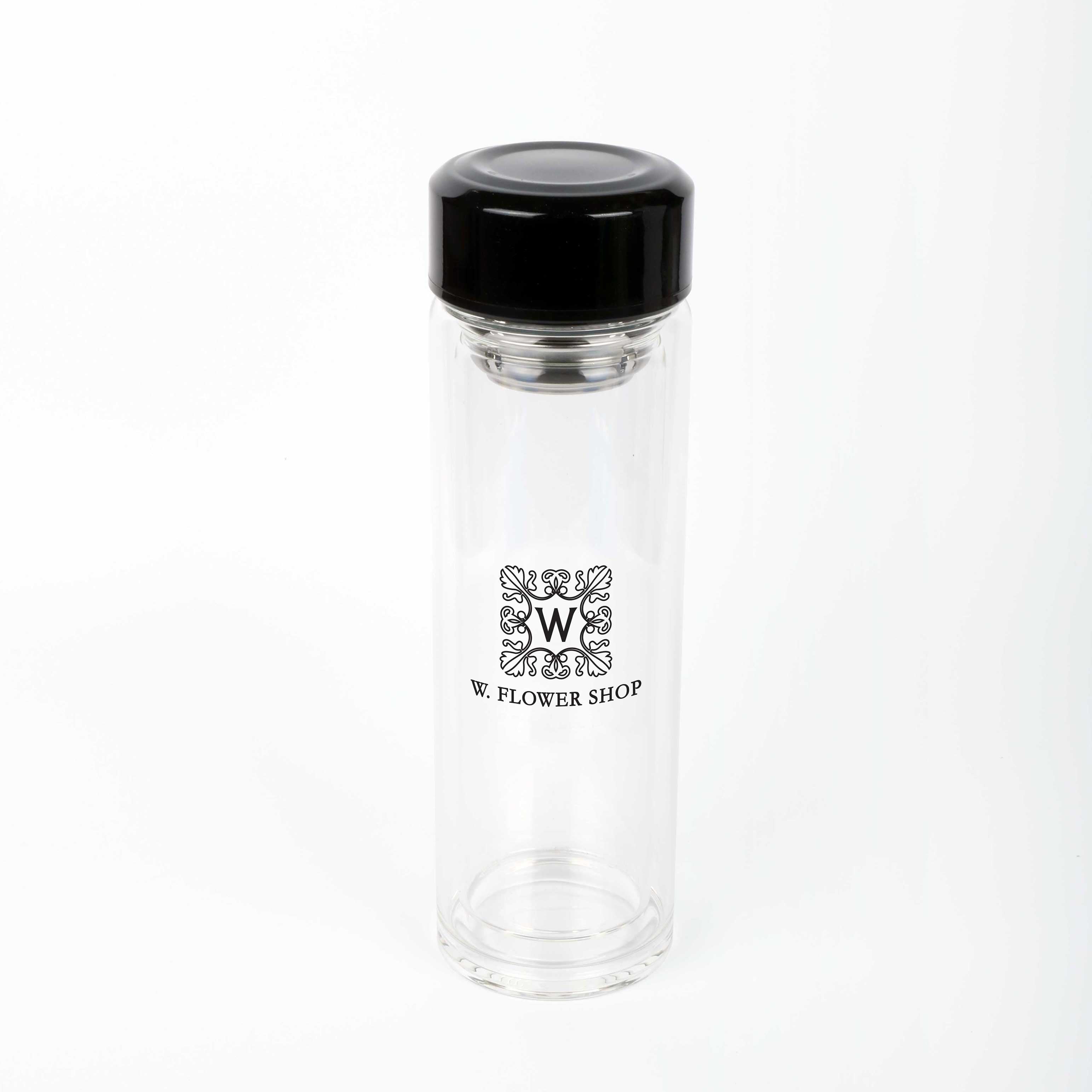 Double Walled Insulated Glass Bottle