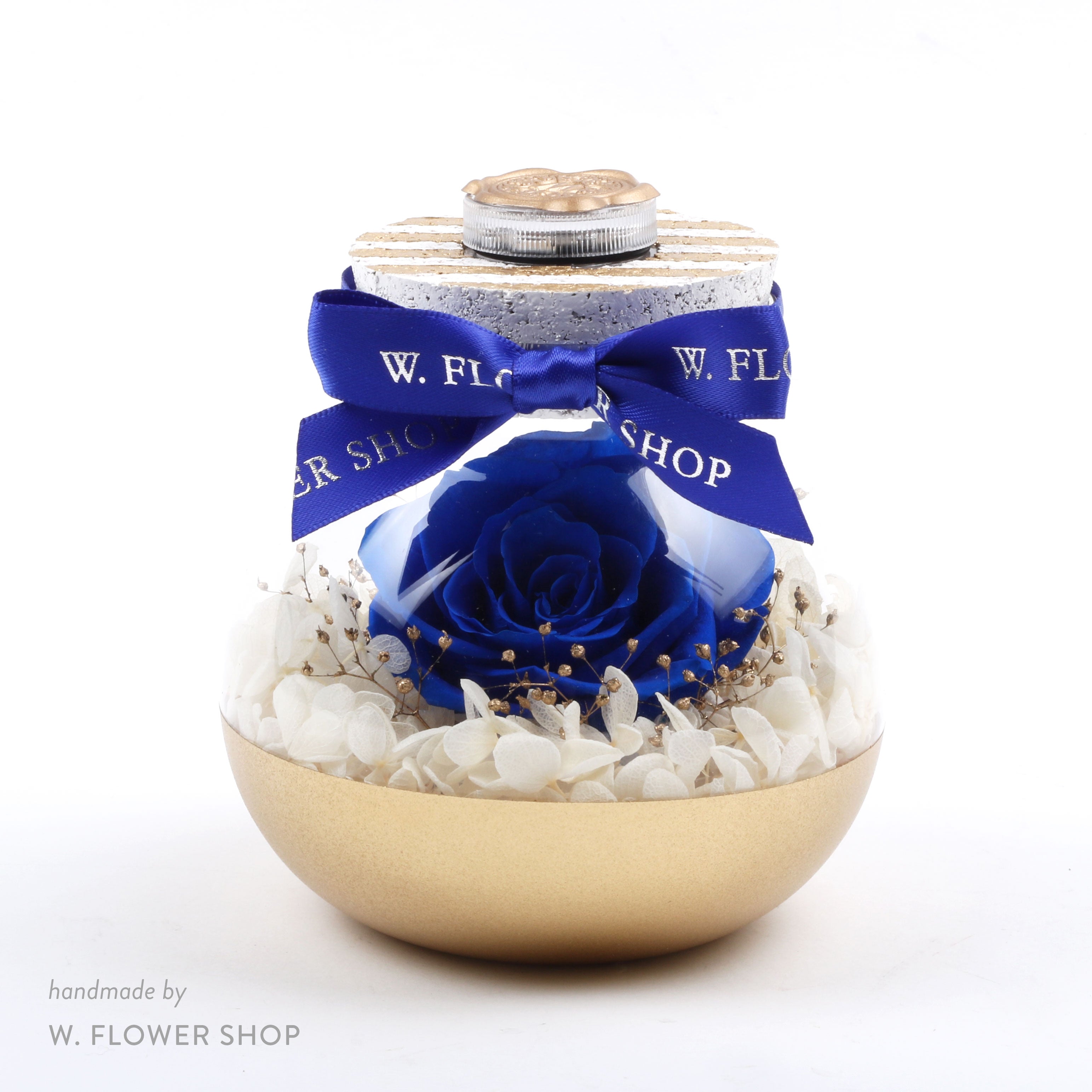 Little Wishful Glass - Sapphire Blue