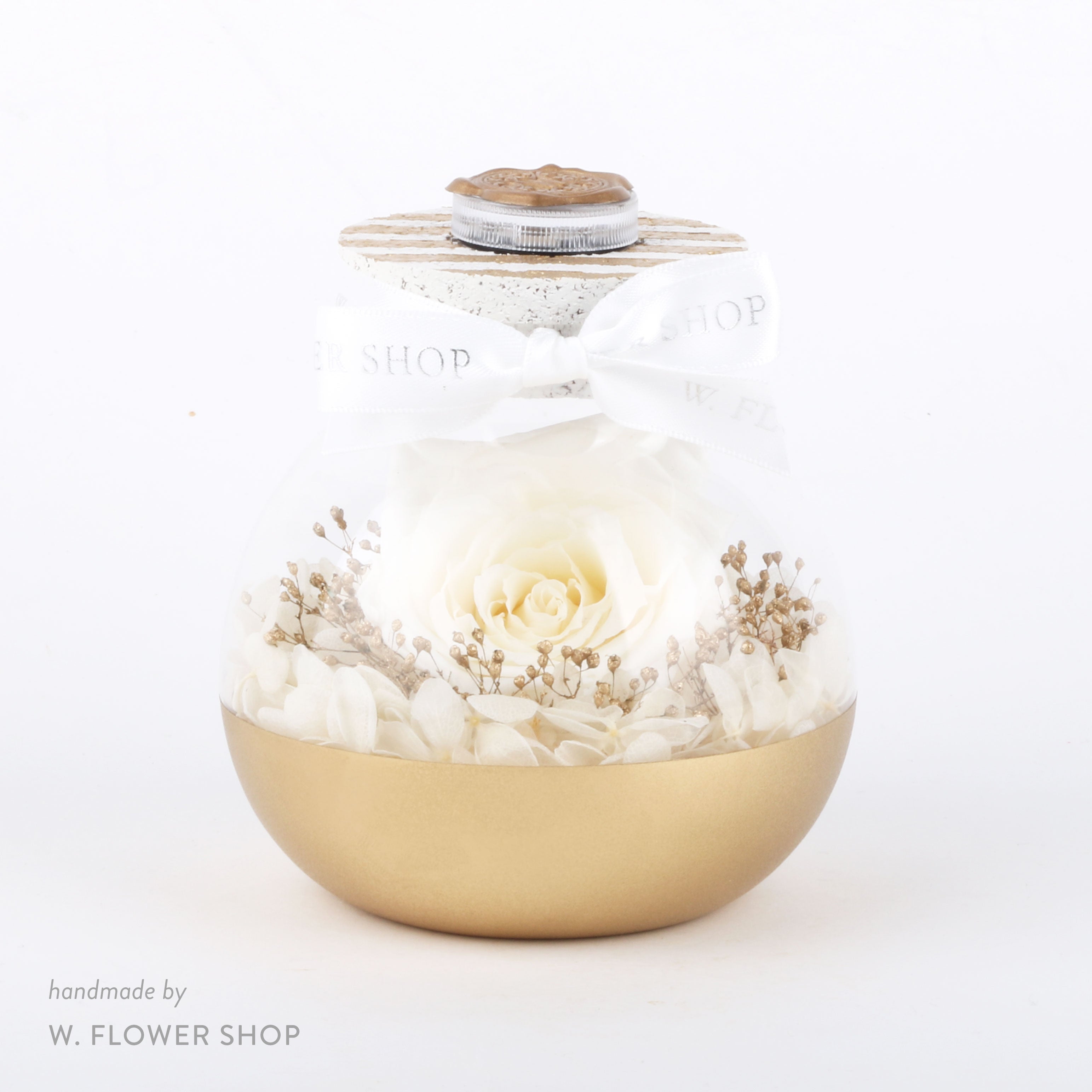 Little Wishful Glass - Ivory White