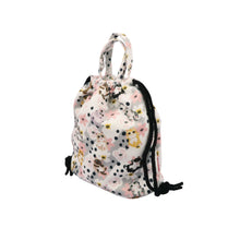 Load image into Gallery viewer, Drawstring Bucket Bag - Fluttering Flower Cats
