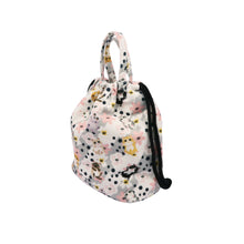 Load image into Gallery viewer, Drawstring Bucket Bag - Fluttering Flower Cats
