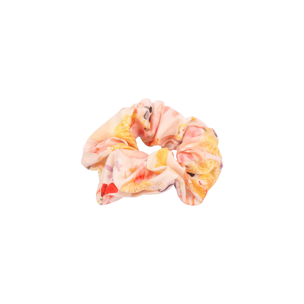 Hair Scrunchie - Daisy in the sunset